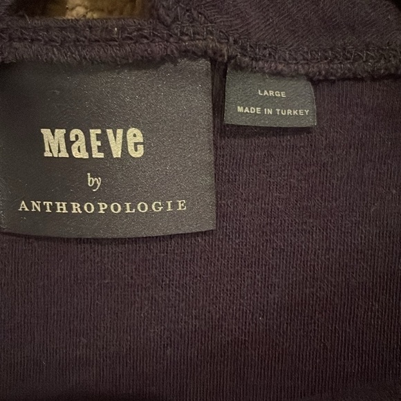Maeve Navy Blue Crossover Tank Top - Picture 2 of 3